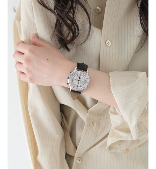 HIROB「LIP RALLYE 40MM MECA QUARTZ CHRONOGRAPH 671828」|腕時計|