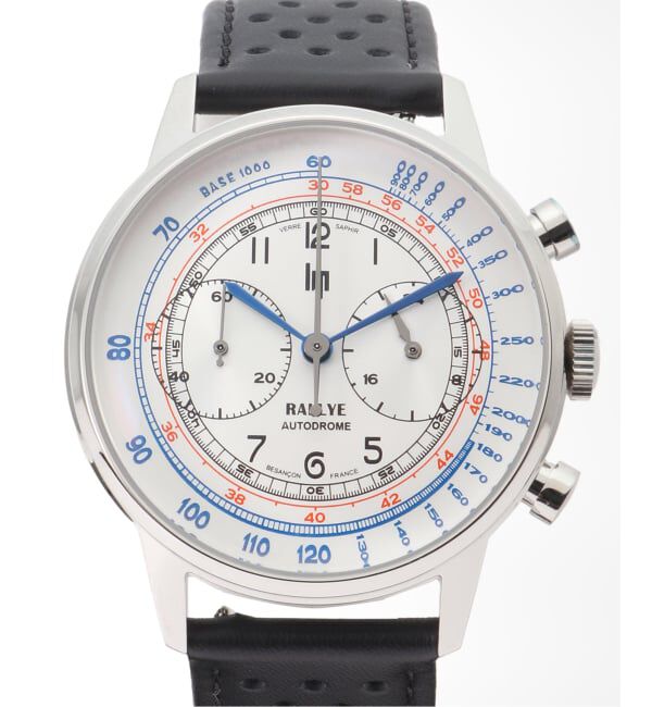 HIROB「LIP RALLYE 40MM MECA QUARTZ CHRONOGRAPH 671828」|腕時計|