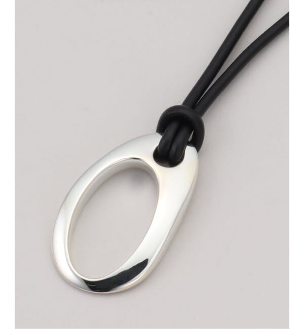 EYETHINK「R.ALAGAN IKEBANA RING with code SILVER/BLACK」|ネックレス|