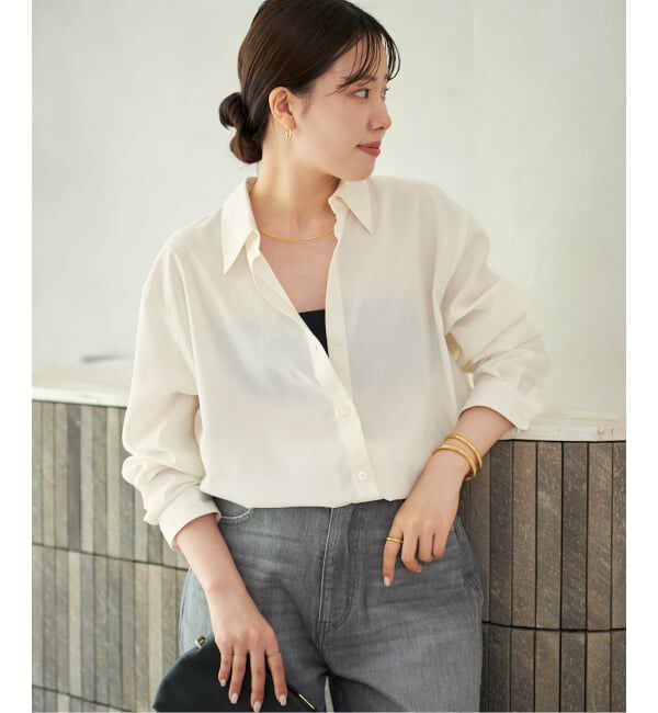 Plage「Sway Back Tuck シャツ」|シャツ・ブラウス|