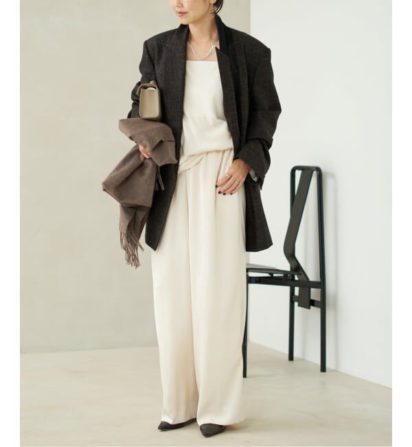 Plage「《追加》dull satin キャミソール 2」|キャミソール|