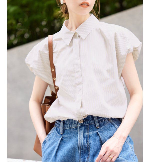 SLOBE IENA「《追加》バルーンスリーブブラウス」|シャツ・ブラウス|