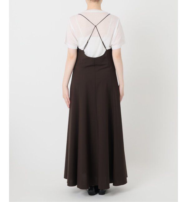 IENA「トロピカルWOOL キャミソールワンピース」|ワンピース|