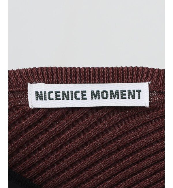 IENA LA BOUCLE「NICENICE MOMENT/ナイスナイスモーメント TANK TOP SHELL NNM1-25S-021」|インナー|