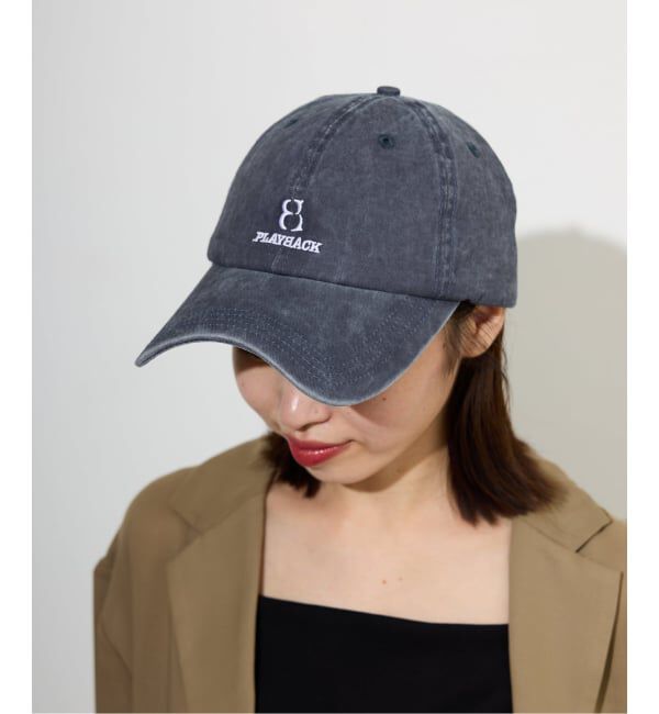 SLOBE IENA「PLAY BACK BALLCAP キャップ」|キャップ・キャスケット|