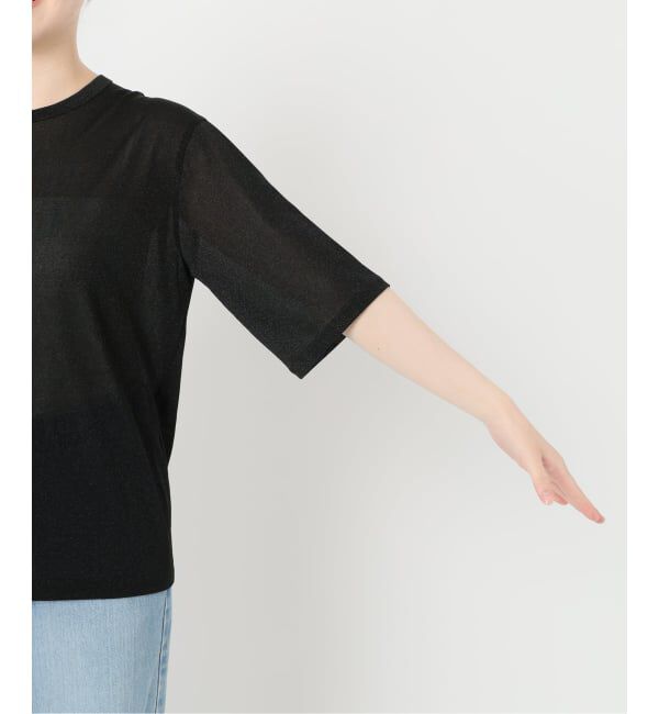 IENA「《追加》ラメ Tシャツ」|Tシャツ・カットソー|