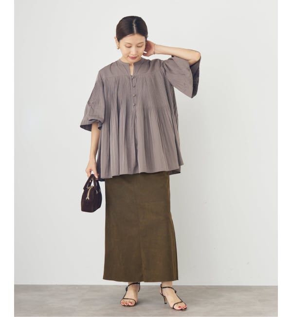 IENA「フェイクスエードスカート」|スカート|