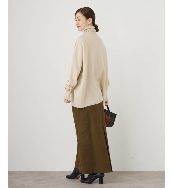 IENA「フェイクスエードスカート」|スカート|