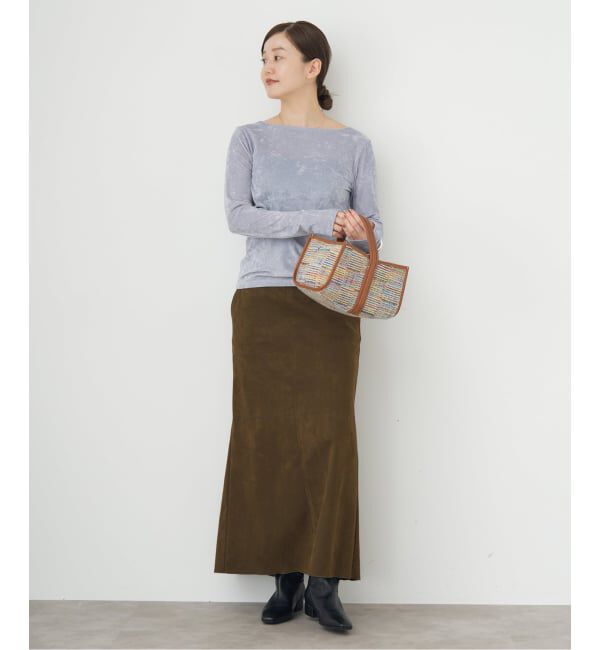 IENA「フェイクスエードスカート」|スカート|