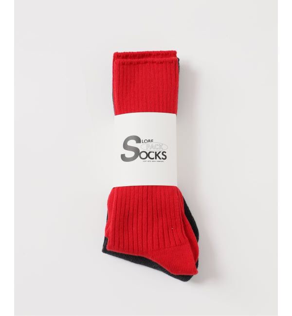 SLOBE IENA「《2枚セット》ルーズリブソックス 2SET」|ソックス|