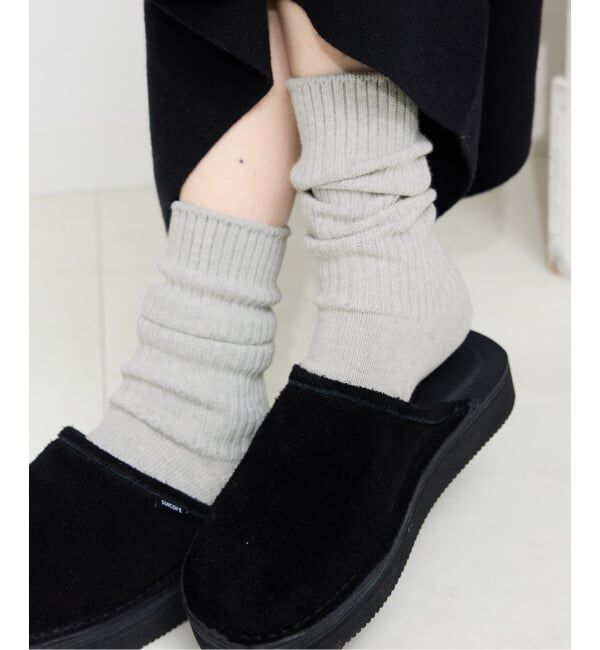SLOBE IENA「《2枚セット》ルーズリブソックス 2SET」|ソックス|