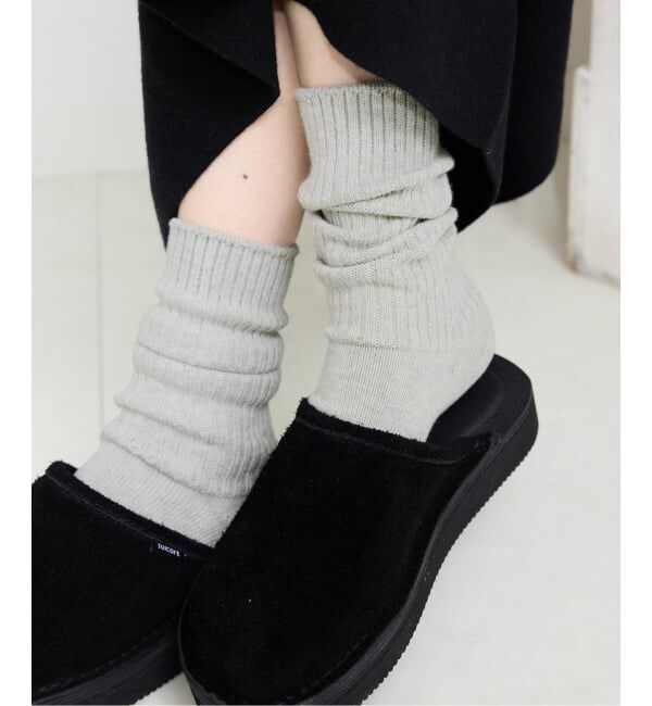 SLOBE IENA「《2枚セット》ルーズリブソックス 2SET」|ソックス|