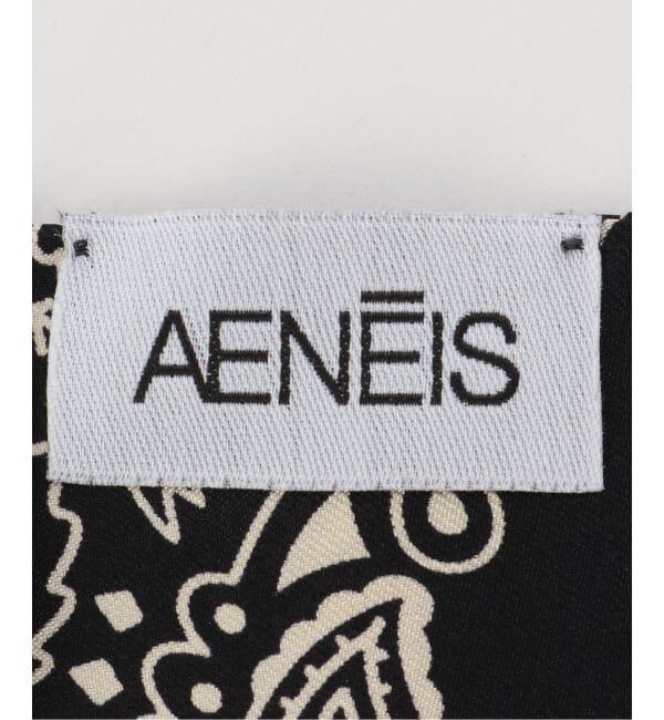 SLOBE IENA「AENEIS/エネス シルクバンダナ MINIMAL BANBANA」|バンダナ・スカーフ|