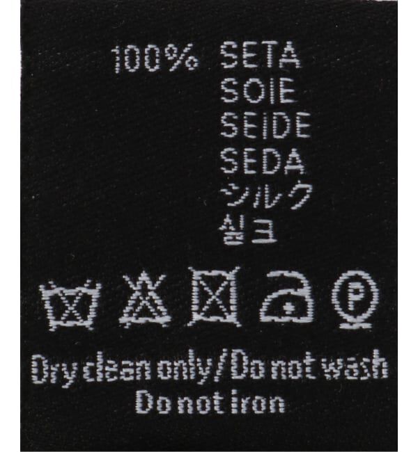 SLOBE IENA「AENEIS/エネス シルクバンダナ MINIMAL BANBANA」|バンダナ・スカーフ|