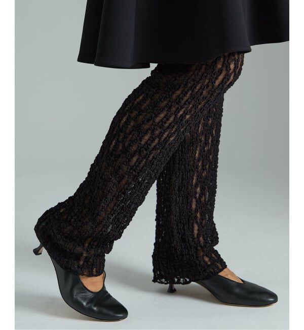 VERMEIL par iena「stretch lace パンツ」|レギンス・スパッツ|