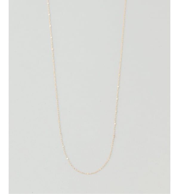 SLOBE IENA「SLOBE ペタルチェーンネックレス K10」|ネックレス|