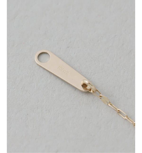 SLOBE IENA「SLOBE ペタルチェーンネックレス K10」|ネックレス|