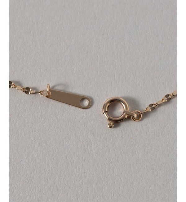 SLOBE IENA「《WEB限定/追加2》SLOBE エクレアチェーンブレスレット K10」|ブレスレット・バングル|