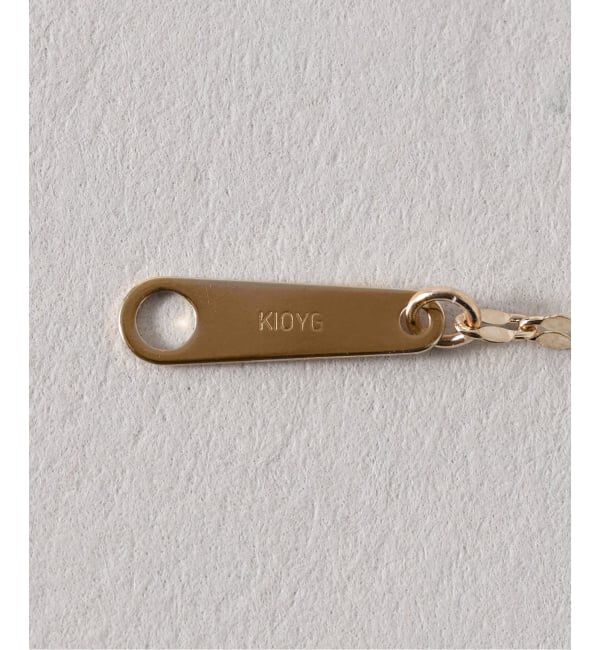 SLOBE IENA「《WEB限定/追加2》SLOBE エクレアチェーンブレスレット K10」|ブレスレット・バングル|