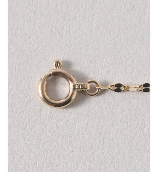 SLOBE IENA「《WEB限定/追加2》SLOBE エクレアチェーンブレスレット K10」|ブレスレット・バングル|