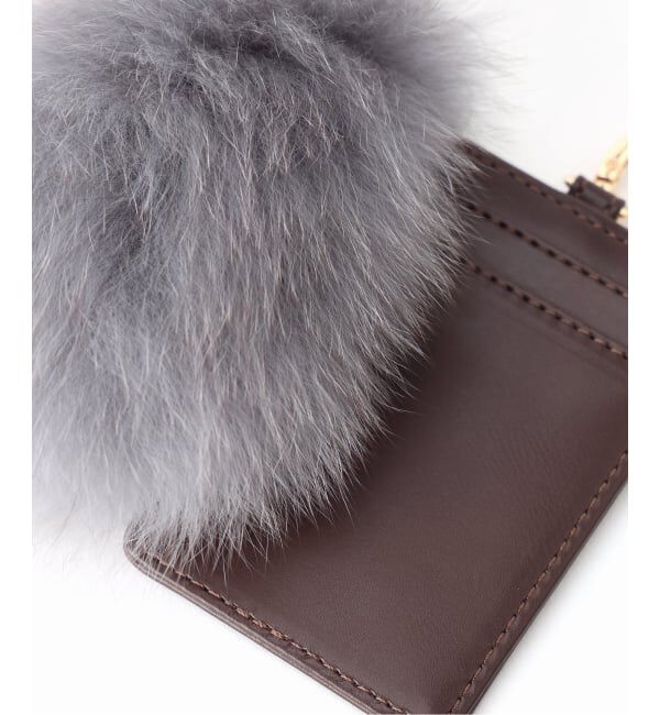 SLOBE IENA「SLOBE ファーチャーム」|キーケース|