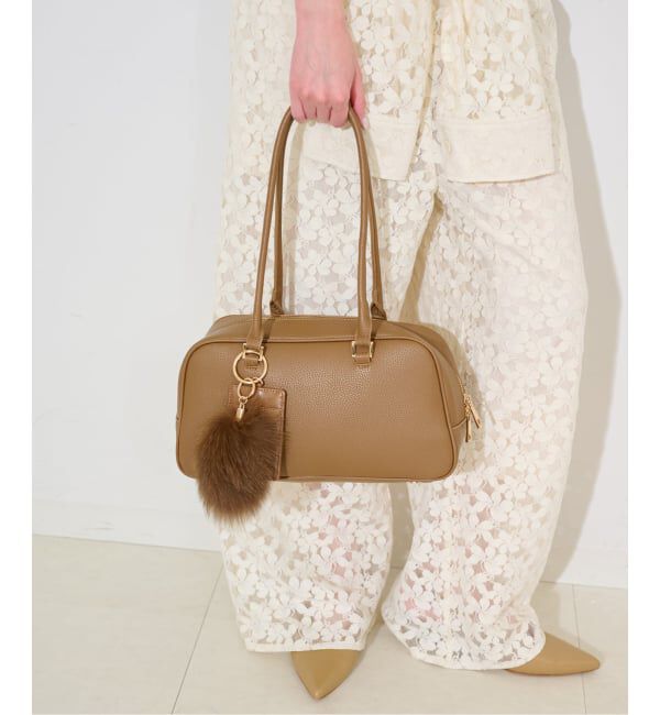 SLOBE IENA「SLOBE ファーチャーム」|キーケース|