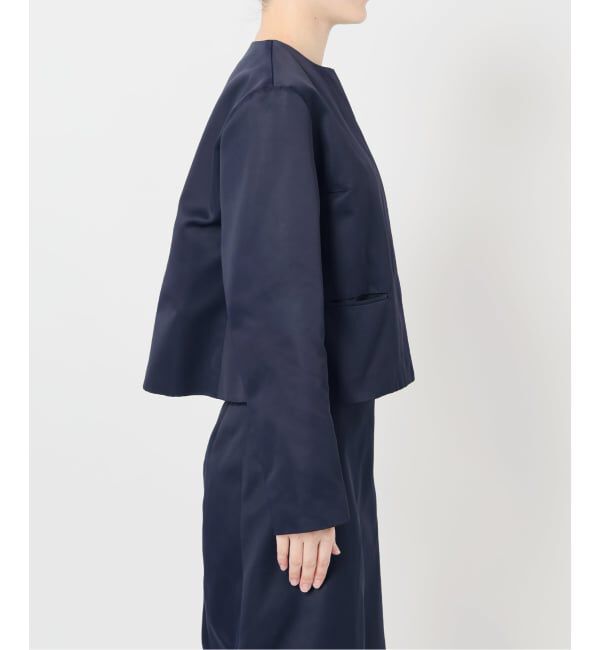 VERMEIL par iena「メモリーサテンWフェイスジャケット」|その他|