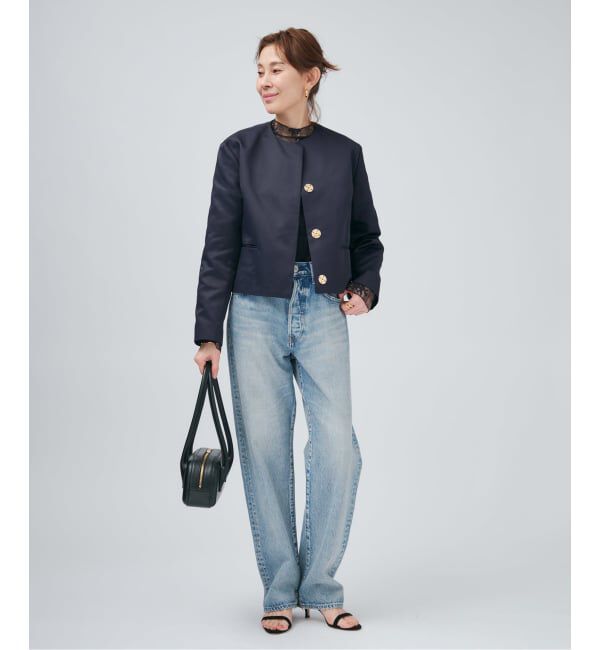 VERMEIL par iena「メモリーサテンWフェイスジャケット」|その他|