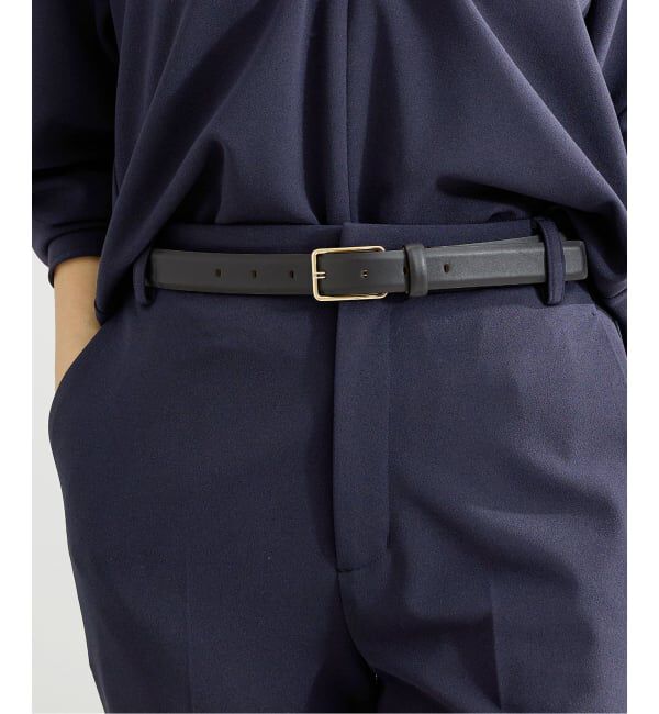 IENA「MANUELA/マヌエラ LEATHER BELT ベルト MN25S 005NA」|ベルト|