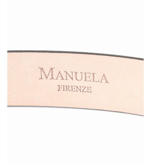 IENA「MANUELA/マヌエラ LEATHER BELT ベルト MN25S 005NA」|ベルト|