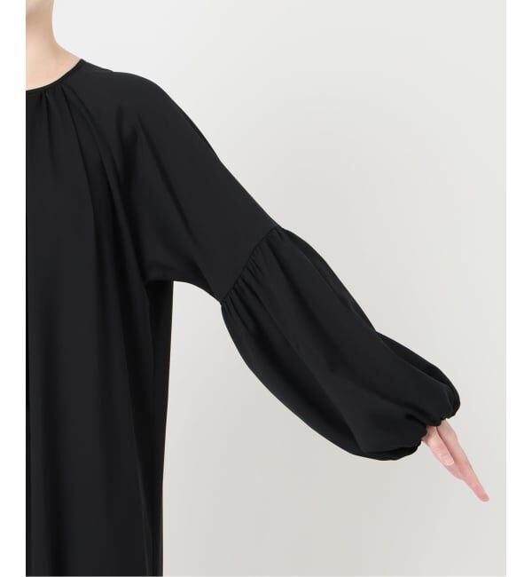 VERMEIL par iena「《予約》バルーンスリーブロングドレス」|ワンピース|