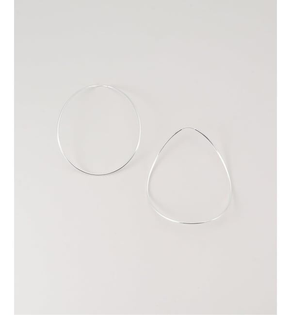 IENA LA BOUCLE「BAR jewellery/バー ジュエリー SILHOUETTE ピアス SILEA-82S」|ピアス|シルバー