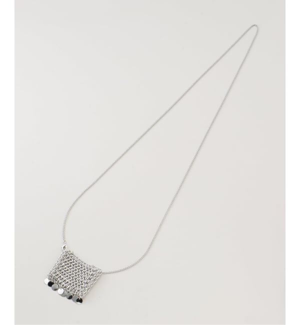 SLOBE IENA「SLOBE シルバーミニポーチネックレス」|ネックレス|