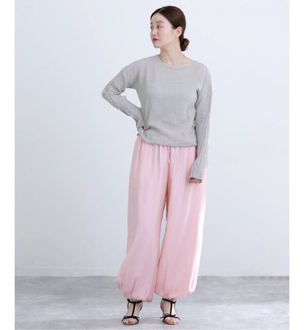 IENA「《予約》ウォッシャブル バルーンパンツ」|その他|