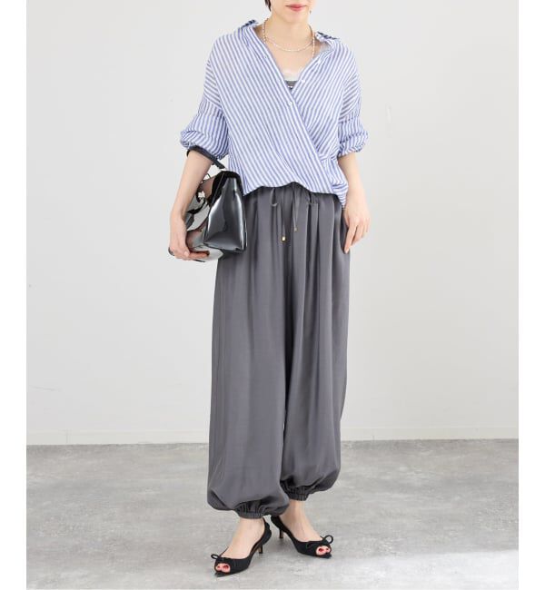 IENA「《予約》ウォッシャブル バルーンパンツ」|その他|