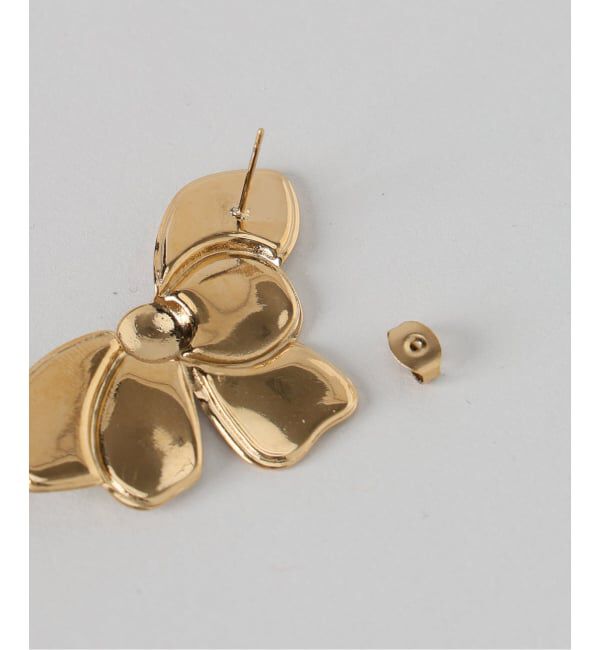 VERMEIL par iena「《予約》MERAKI メラキ フラワーモチーフピアス 3061560013」|ピアス|