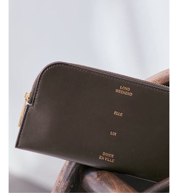 VERMEIL par iena「《予約》ORSETTO オルセット フラグメントケース ロゴカラー別注 W185 H95mm」|財布|