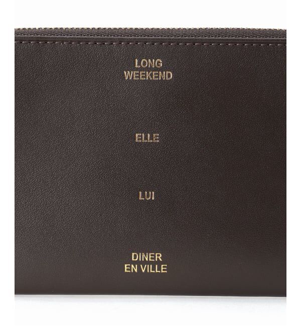 VERMEIL par iena「《予約》ORSETTO オルセット フラグメントケース ロゴカラー別注 W185 H95mm」|財布|