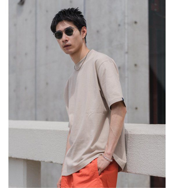 EDIFICE「LOOPWHEELER for LOWERCASE ツリテンジク ビッグTシャツ」|Tシャツ・カットソー|