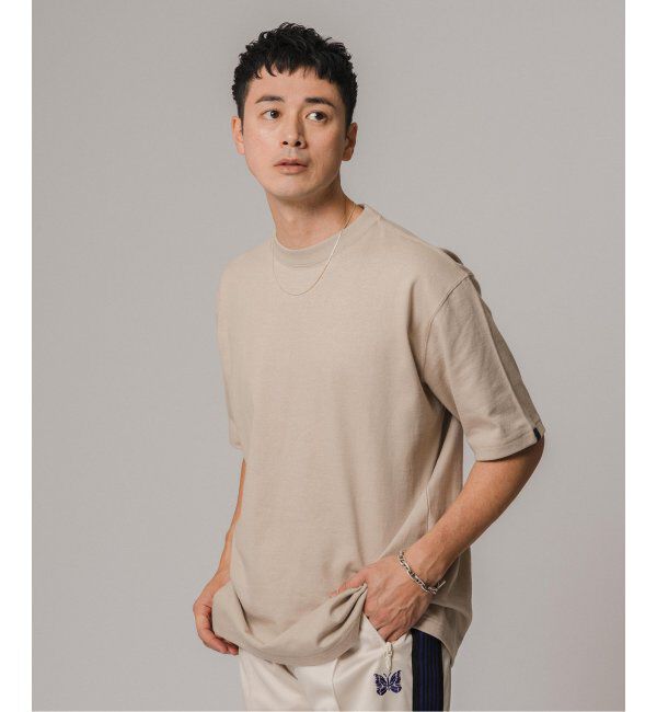 EDIFICE「LOOPWHEELER for LOWERCASE ツリテンジク ビッグTシャツ」|Tシャツ・カットソー|