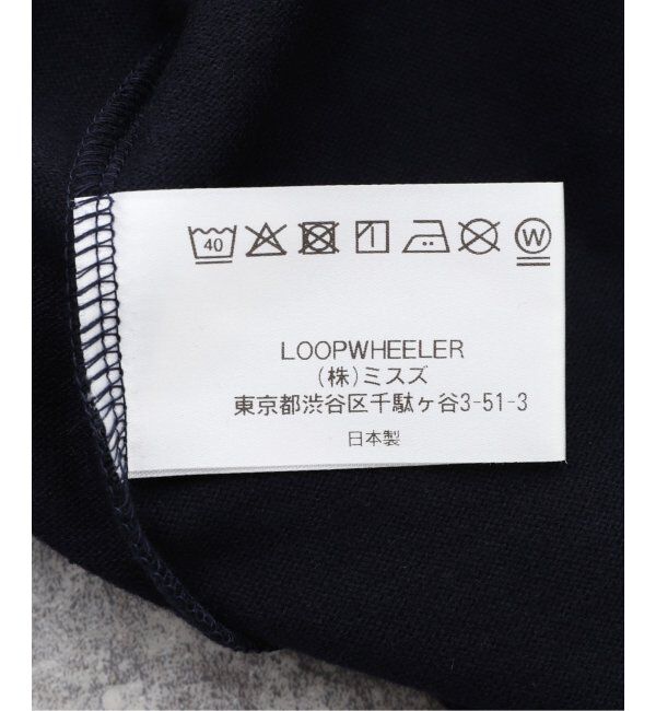 EDIFICE「LOOPWHEELER for LOWERCASE ツリテンジク ビッグTシャツ」|Tシャツ・カットソー|