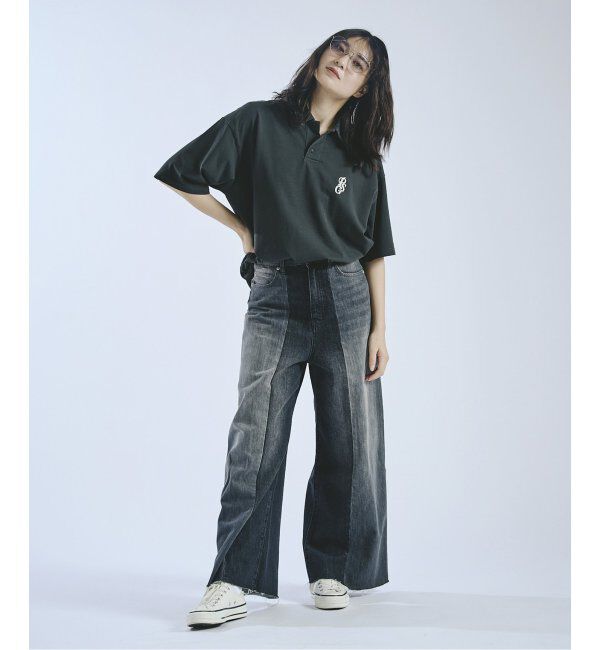 Paris Saint-Germain「【Paris Saint-Germain / パリ・サン＝ジェルマン】 JP ITALIC LOGO ポロシャツ」|ポロシャツ|