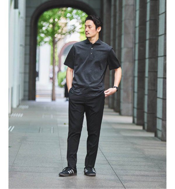 EDIFICE「《追加》"吸水速乾＆イージーケア" 36ゲージ ツイリードライ ポロシャツ」|ポロシャツ|