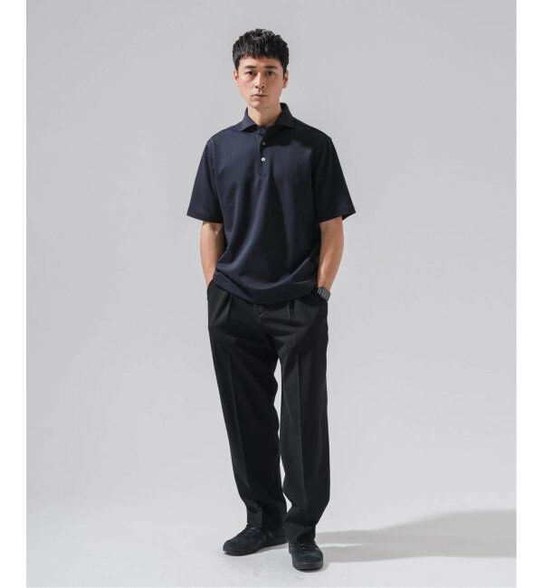 EDIFICE「《追加》"吸水速乾＆イージーケア" 36ゲージ ツイリードライ ポロシャツ」|ポロシャツ|