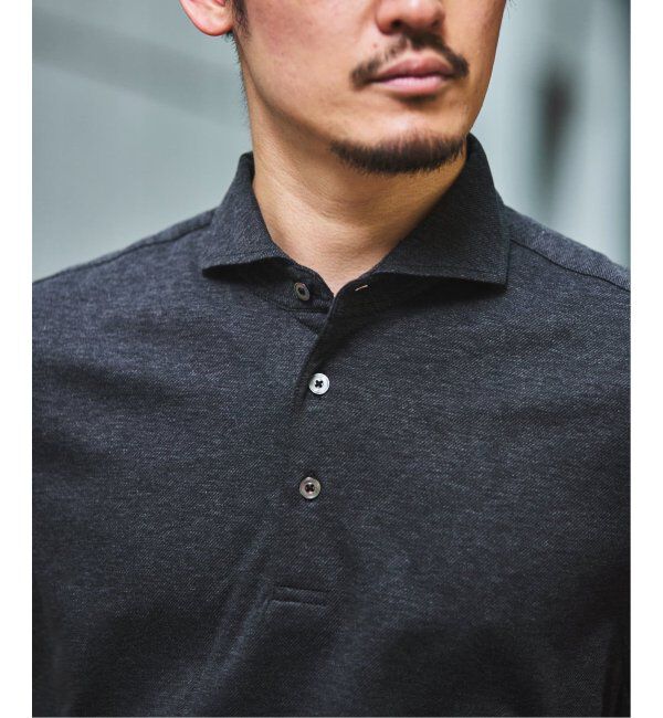 EDIFICE「《追加》"吸水速乾＆イージーケア" 36ゲージ ツイリードライ ポロシャツ」|ポロシャツ|