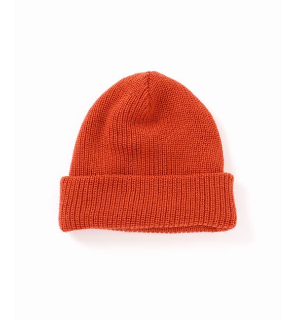 EDIFICE「KIJIMA TAKAYUKI (キジマ タカユキ) 別注  LONG BEANIE」|ニット帽|オレンジ