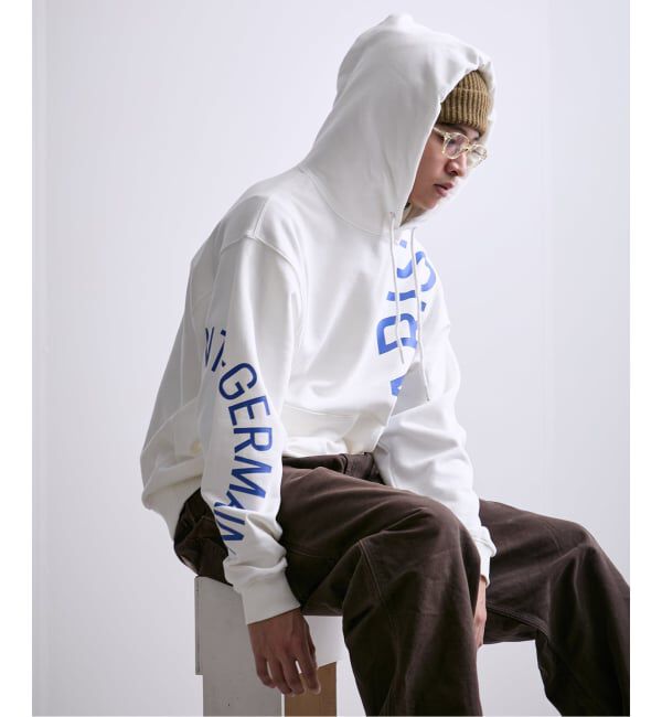 Paris Saint-Germain「【Paris Saint-Germain / パリ・サン＝ジェルマン】 JP Logo Printed Hoodie」|パーカー|