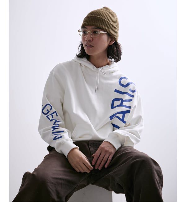 Paris Saint-Germain「【Paris Saint-Germain / パリ・サン＝ジェルマン】 JP Logo Printed Hoodie」|パーカー|