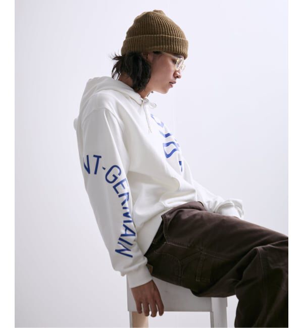 Paris Saint-Germain「【Paris Saint-Germain / パリ・サン＝ジェルマン】 JP Logo Printed Hoodie」|パーカー|