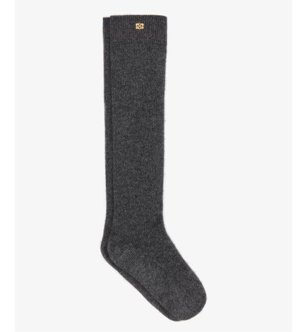 PULP「GANNI / ガニー Wool Yak Mix High Socks」|ソックス|グレー